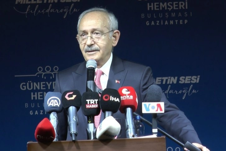 CHP lideri Kılıçdaroğlu'ndan Gaziantep'te Şanlıurfa gafı