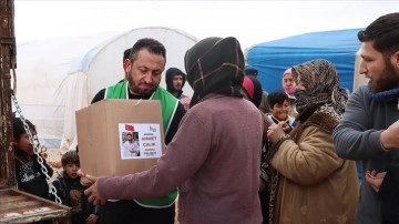 Ahmet Çalık’ın ailesinden Suriyeli savaş mağdurlarına gıda yardımı