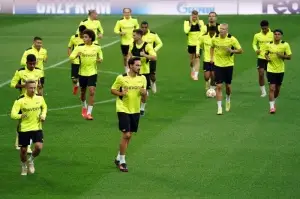 Borussia Dortmund, Beşiktaş maçının hazırlıklarını tamamladı