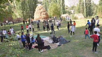 Huzura kavuşan Dağlıca'da çocuklar spor etkinlikleriyle buluştu
