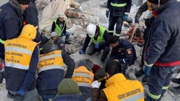 Iğdır Üniversitesi arama kurtarma ekibi, Çinli ekiple diyaloğunu anlattı