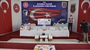 İstanbul'da yasa dışı yollardan getirilen ilaç ele geçirildi