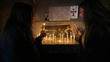 Mardin'de Noel kutlamasında dünya barışı için dua edildi