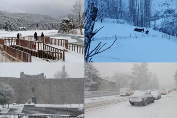 Meteoroloji'den kuvvetli kar yağış uyarısı! Türkiye'den il il kar manzaraları