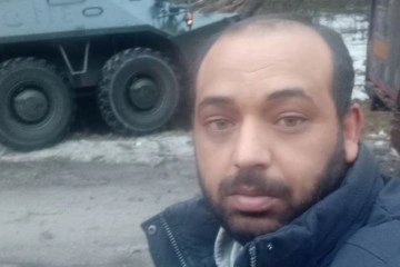 Rusya’nın tankı Türk vatandaşının tırına çarptı, şoför korku dolu anları anlattı