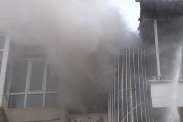 Şanlıurfa'da otelde yangın paniği
