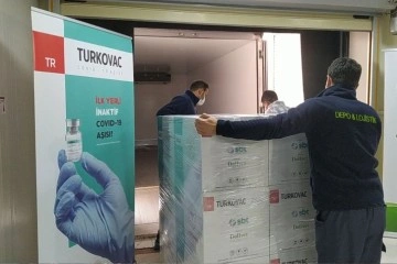 Türkiye’nin yerli aşısı Türkovac’ta ilk sevkiyat yapıldı