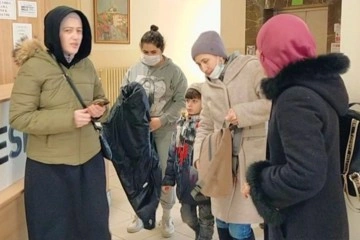 Ukrayna’dan tahliye edilen Kırım Tatar Türkleri, Edirne’de misafir ediliyor