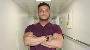Vücut geliştirme bölge birincisi doktor Türkiye şampiyonluğuna hazırlanıyor