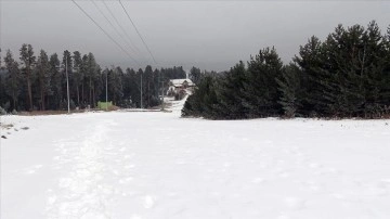 Yeni yıl hazırlıkları tamamlanan Cıbıltepe'de kar bekleniyor