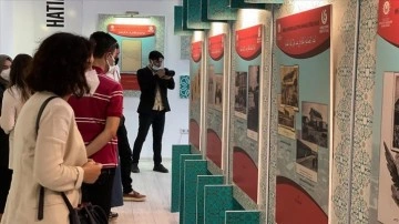 Yunus Emre Enstitüsü Suriye Azez'de 'Hatırladıkça Biz Oluruz' sergisini açtı